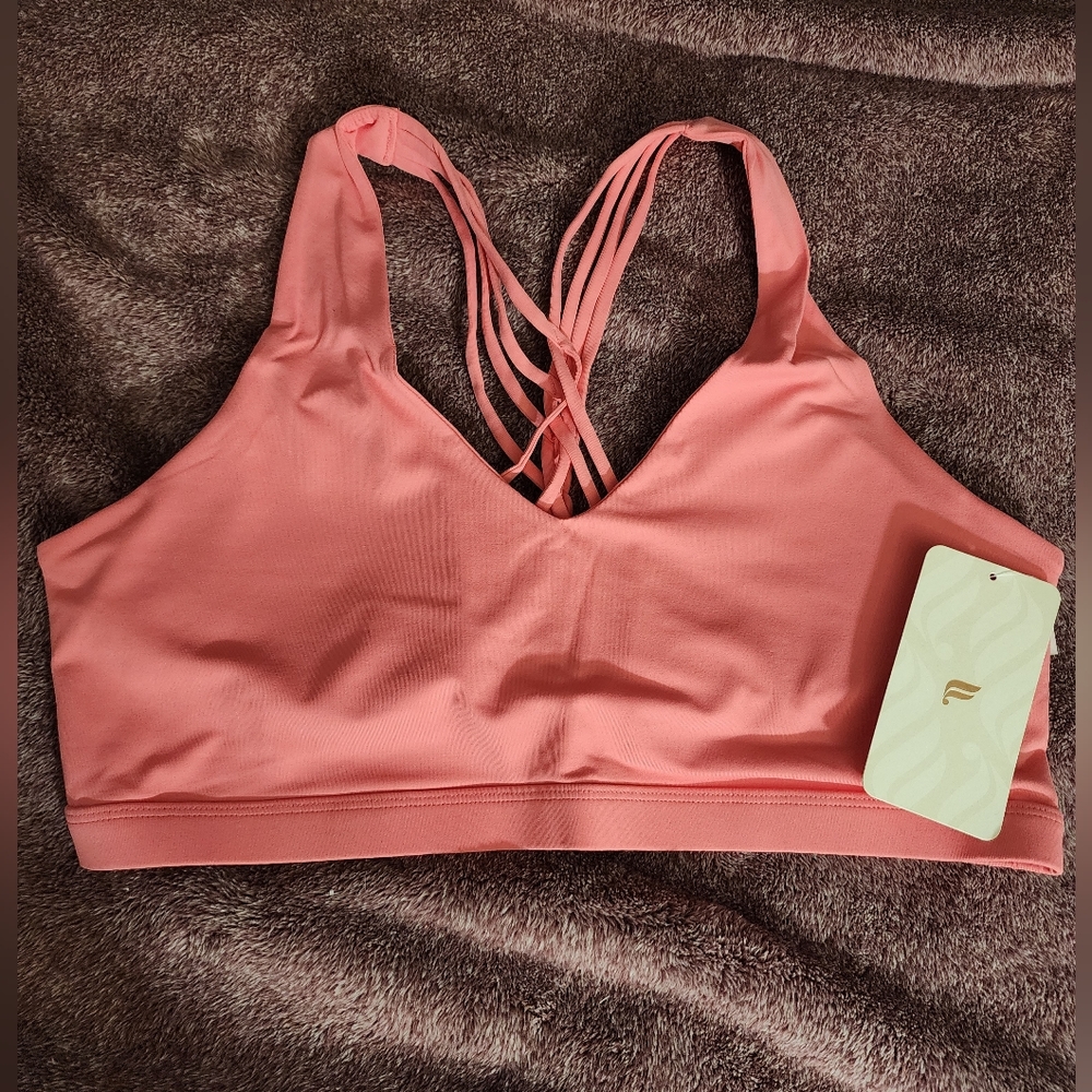 Fabletics pink bra. Size XXL